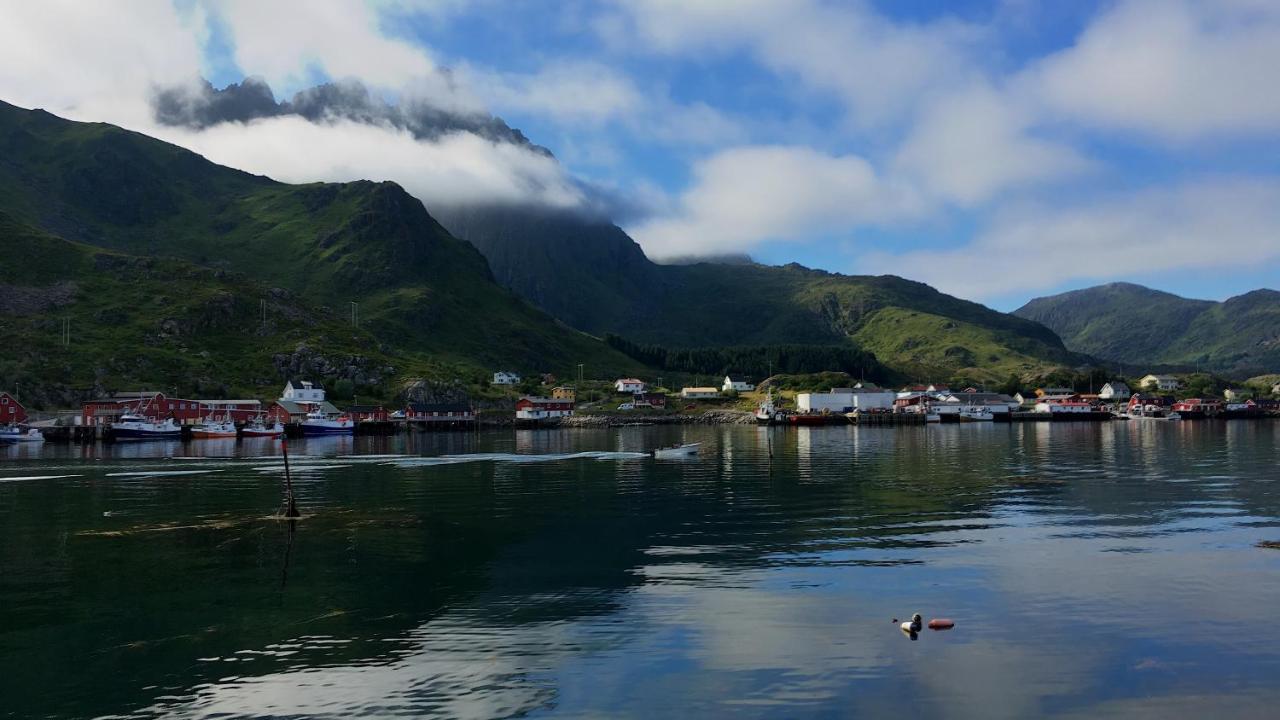 Nordlandshuset "Lottebakken", Ballstad In Lofoten Luaran gambar